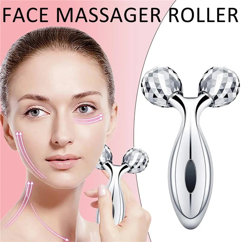 Rouleau de massage pour le visage